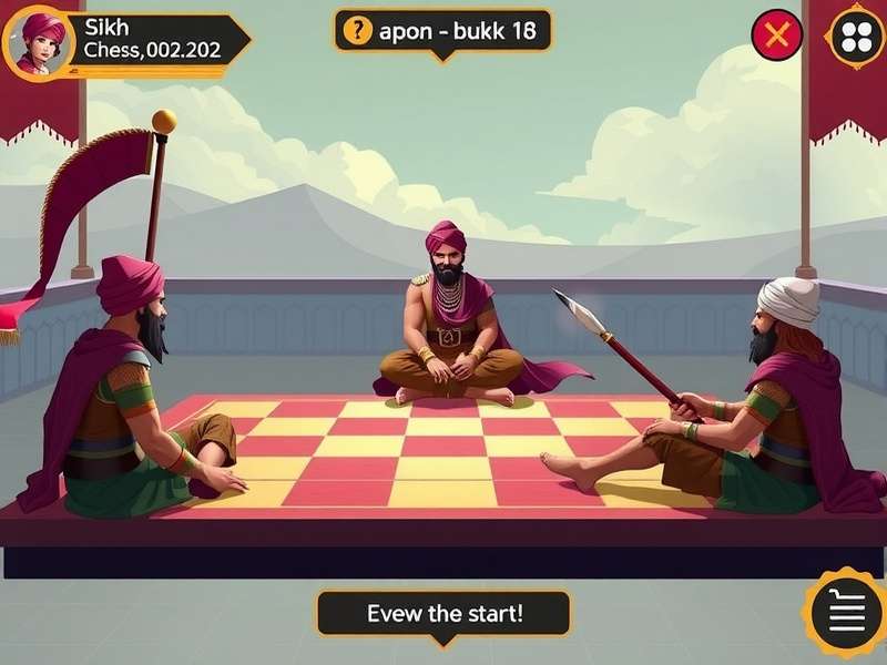 Sikh Chess Gladiator Champion features showcase